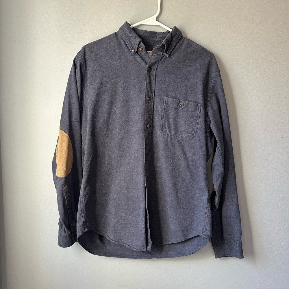 J. Crew Workshirt 100% cotton blue‎ men's medium